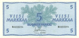 5 Markkaa 1963 N0288254 kl.6