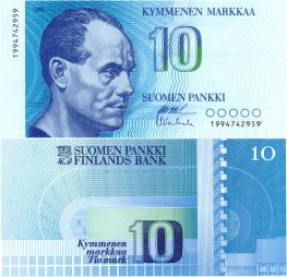 10 Markkaa 1986 1994742959 kl.8