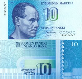 10 Markkaa 1986 1994566747 kl.8-9