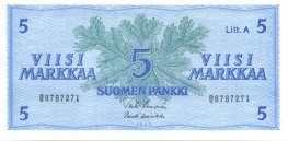 5 Markkaa 1963 Litt.A Q8787271 kl.8
