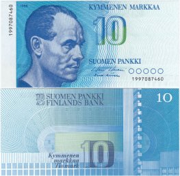 10 Markkaa 1986 1997087460