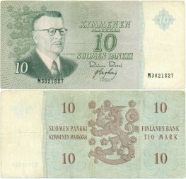 10 Markkaa 1963 M3021827