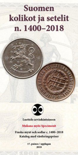 Finska mynt odc sedlar 2018