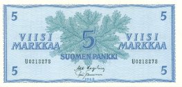 5 Markkaa 1963 U0218278