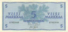 5 Markkaa 1963 A7921448