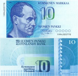 10 Markkaa 1986 1994203770