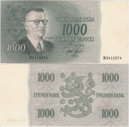1000 Markkaa 1955 N8410274