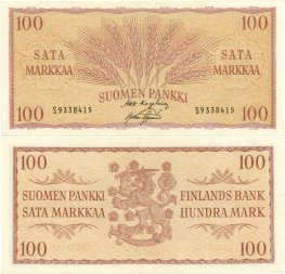 100 Markkaa 1957 S9338415