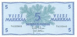 5 Markkaa 1963 Y6102662 kl.9