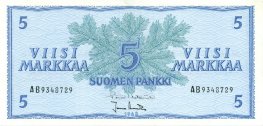 5 Markkaa 1963 AB9348729