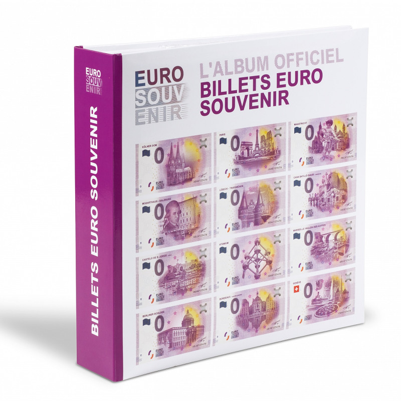 Album för 200 “Euro Souvenir” sedlar