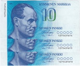 10 Markkaa 1986 127543161X