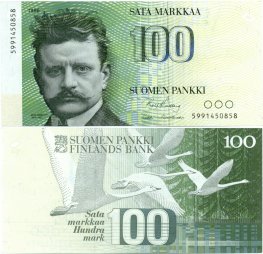 100 Markkaa 1986 5991450858 kl.7