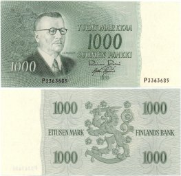 1000 Markkaa 1955 P3363685 kl.6