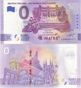 0 Euro Finland - Imatra - ERROR - Jubileum
