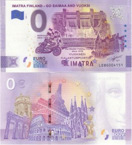 0 Euro Finland - Imatra - Anniversary