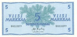 5 Markkaa 1963 U0218277 kl.8