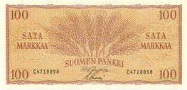 100 Markkaa 1957 C4710050 kl.9