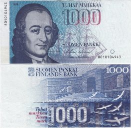 1000 Markkaa 1986 8010104943 kl.8