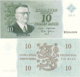 10 Markkaa 1963 Litt.A BE2043399