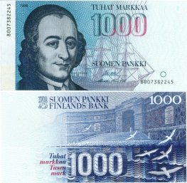 1000 Markkaa 1986 8007382245 kl.8