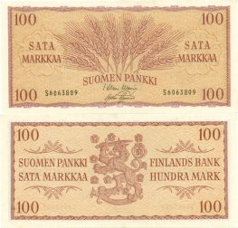 100 Markkaa 1957 S6063809 kl.7