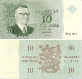 10 Markkaa 1963 B0270500 kl.4