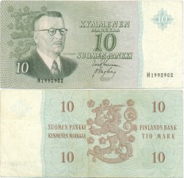 10 Markkaa 1963 H1998902 kl.4