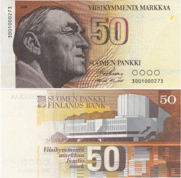 50 Markkaa 1986 3001000273 kl.9
