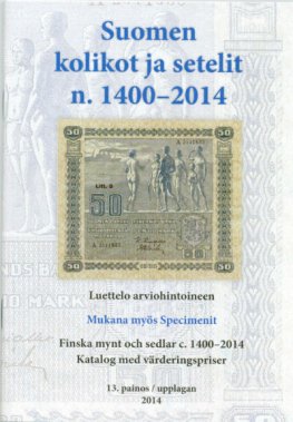 Suomen kolikot ja setelit 2014