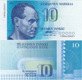 10 Markkaa 1986 1996435651 kl.8-9