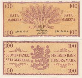 100 Markkaa 1957 AN6184146