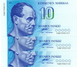 10 Markkaa 1986 108193012X kl.9